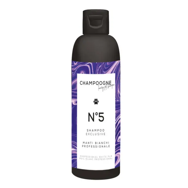 CHAMPOOGNE White Fur Shampoo Ν.5 - Σαμπουάν Για Λευκό Τρίχωμα 1Lt