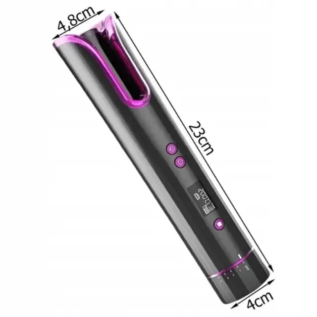 Ασύρματη συσκευή μαλλιών για μπούκλες – Cordless Hair Curler PH-820 μαύρο 2