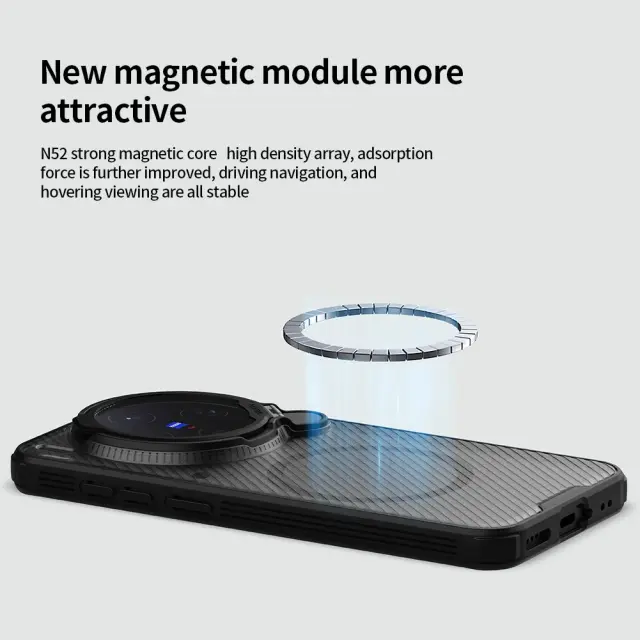 Nillkin CamShield Prop Magnetic Case for Vivo X300 Black 3