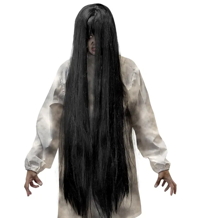 Αποκριάτικο Αξεσουάρ Περούκα Black Evil Spirit (Widmann) (W-04901)