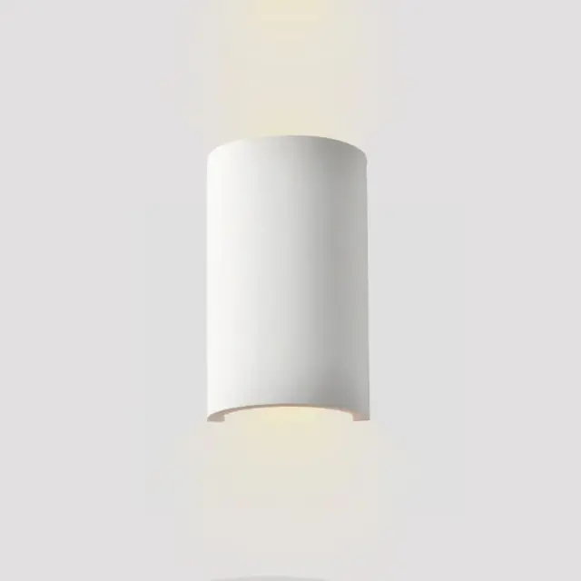 Inlight Επιτοίχιο Φωτιστικό Γύψινο Λευκό 1×G9 – Up/Down 16 cm (43051-White)