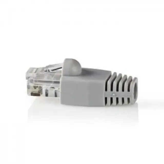 Κονέκτρορας CΑΤ 6 UTP RJ45 αρσ. με καπάκια, σετ 10 τεμαχίων. 2