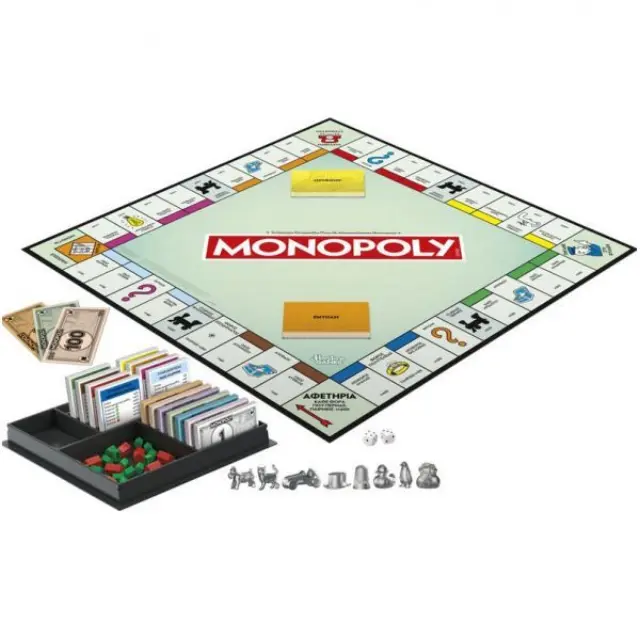Hasbro Monopoly Επιτραπέζιο Παιχνίδι Monopoly Classic για 2-4 Παίκτες 8+ Ετών - G0009 2