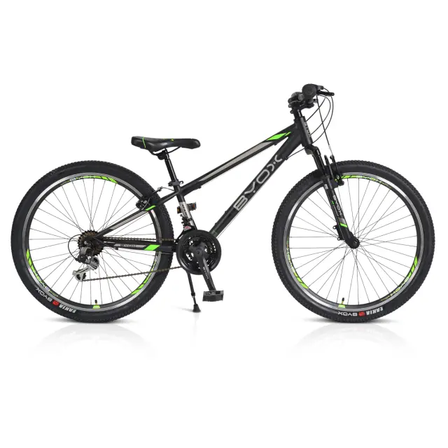 BYOX - Bicycle 26“ Master black/green - 3800146202279