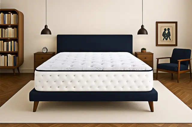 Stewehome Helix Στρώμα με Ελατήρια Pocket 5 Ζωνών Λευκό 90x190x32 cm