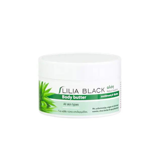 Lilia Black Body Butter Aloe Vera 250ml