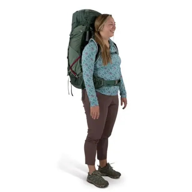 Osprey Aura AG LT 50L Σακίδιο Ορειβασίας Koseret/Darjeeling Spring Green W M/L 2