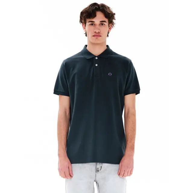 Emerson Men's Polo Shirt (241.EM35.69-FOREST GREEN) - Πράσινο - 3XL