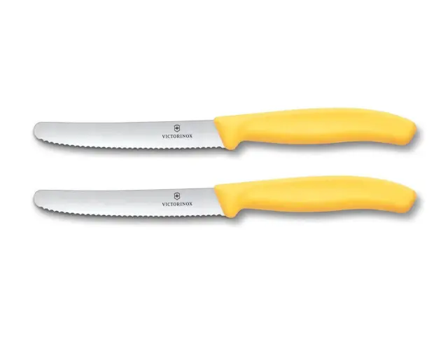 Μαχαίρια Γενικής Χρήσης Victorinox Swiss Classic με μήκος λεπίδας 11cm - Yellow - 2 τεμάχια6.7838.2C1 3