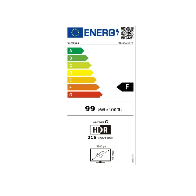 ΤΗΛΕΟΡΑΣΗ 65'' OLED QE65S95HFTXXH SAMSUNG 2