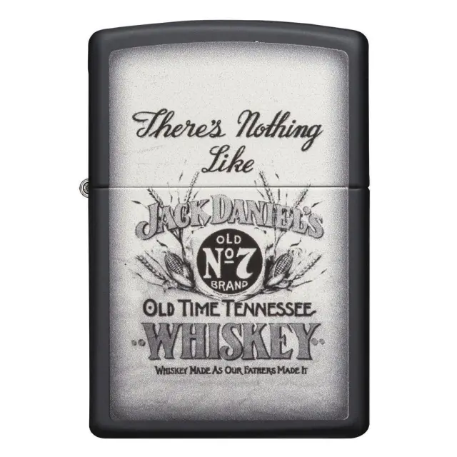Αναπτηρας Zippo Jack Daniel’s® με φινιρισμα Black Matte 29293 2