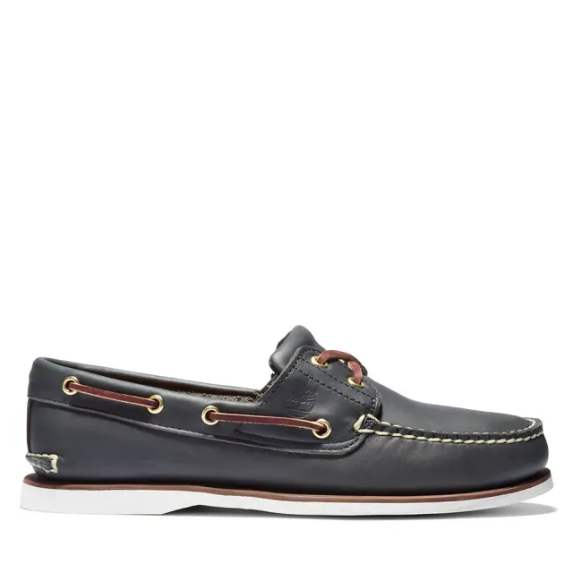 Ανδρικά Δερμάτινα Μοκασίνια Timberland Classic Boat TB174036484 Blue Μπλε - 41