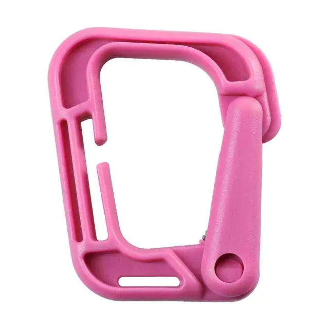 M-TAC Grimloc Carabiner-ελαφρύ πλαστικό καραμπίνερ - ΡΟΖ-PINK
