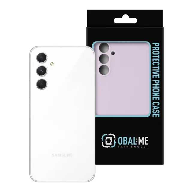 OBAL:ME Matte TPU Case for Samsung Galaxy A54 5G Purple 3