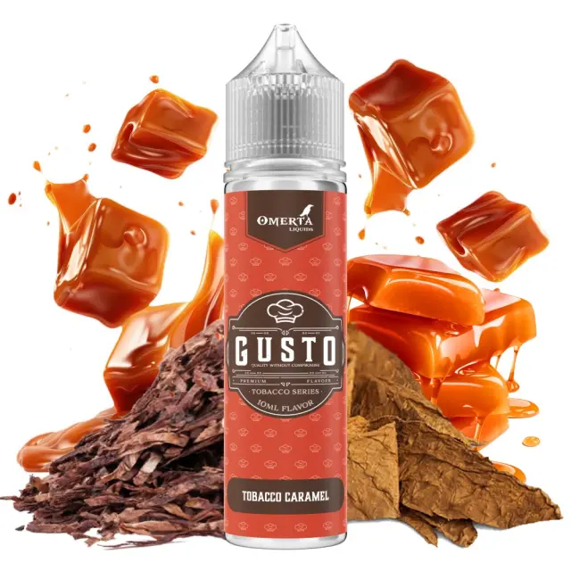 Tobacco Caramel 10ml (60ml) - Gusto by Omerta