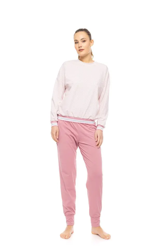 W1766 - Type - PYJAMA PETIT ROSE FLOWER - S