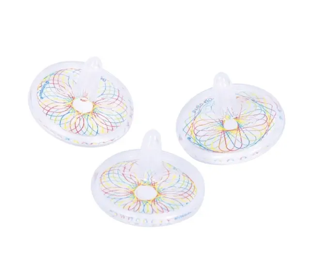 Glow in the Dark Assorted Spinning Top Favors 8ct