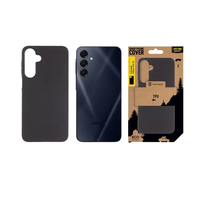 Tactical TPU Cover for Samsung Galaxy A16 4G/5G Black 3
