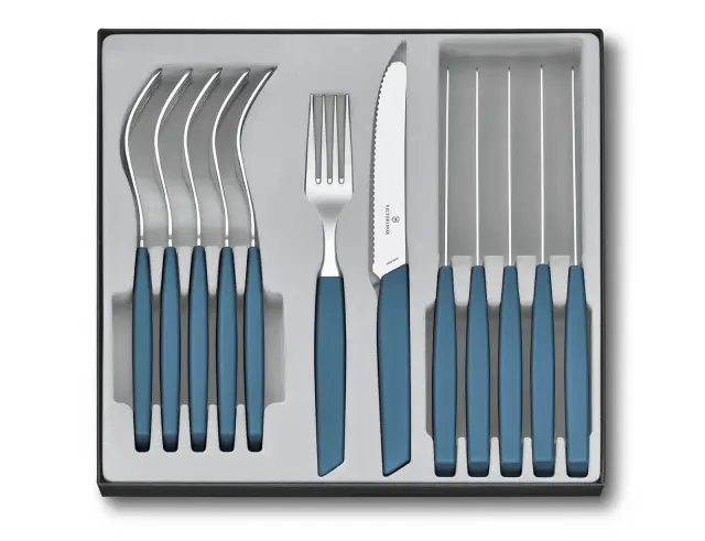 Σετ Μαχαιροπίρουνα Victorinox Swiss Modern - Blue - 12 τεμάχια6.9096.11W2.12 3