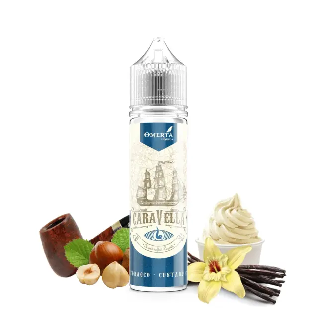 Caravella Pipe Tobacco Custard Cream 20/60ml