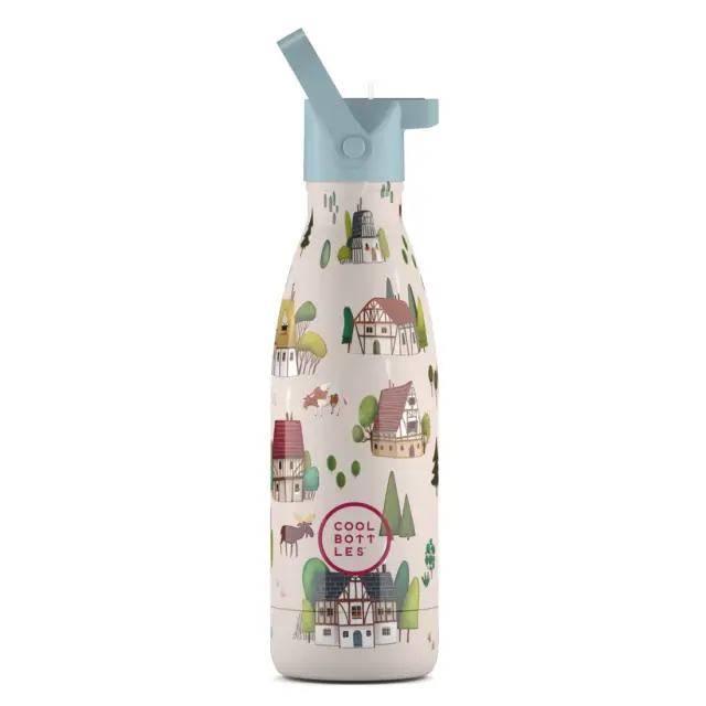 Ανοξείδωτο μπουκάλι Cool Bottles Χωριό Tudor 350ml CB303511