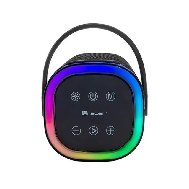 Tracer Portable Speaker Stripe XL 10W TWS BT RGB Black (TRAGLO47615) 3