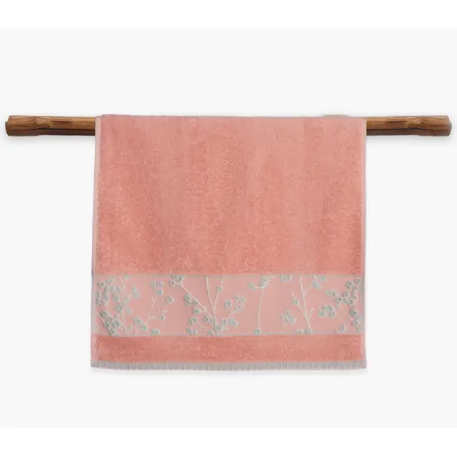 Nef-Nef Homeware Πετσέτα Σώματος Floriva 70x140 Πορτοκαλί