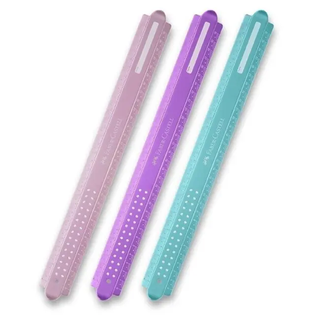 Faber Castell Χάρακας Sparkle 30cm (Διάφορα Χρώματα)/ 172030 (Faber Castell)