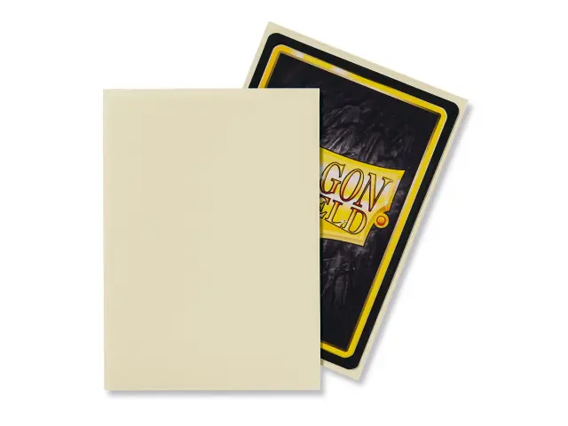 Dragon Shield Standard Sleeves - Matte Ivory (100 Sleeves) 2