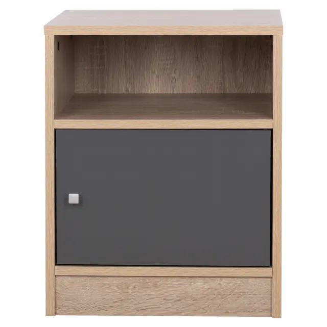 ΚΟΜΟΔΙΝΟ ΜΕΛΑΜΙΝΗΣ SONAMA-ΓΚΡΙ 40x40x50Yεκ.FB92205.04 3