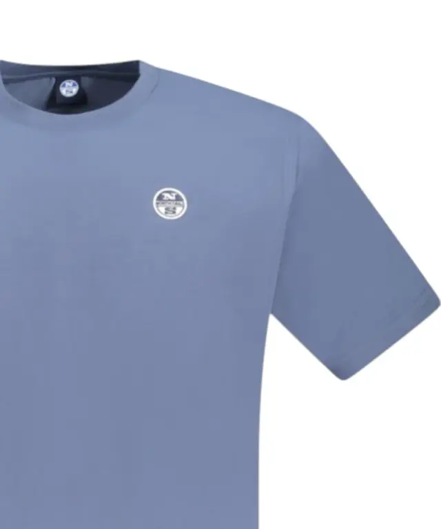 North Sails- Ανδρικό Κοντομάνικο Basic T-Shirt 996016-000-0772 Μπλε 3