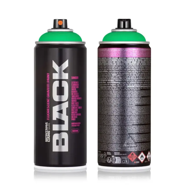 Montana Black Infra Spray Paint 400ml IN2000-Orange 2