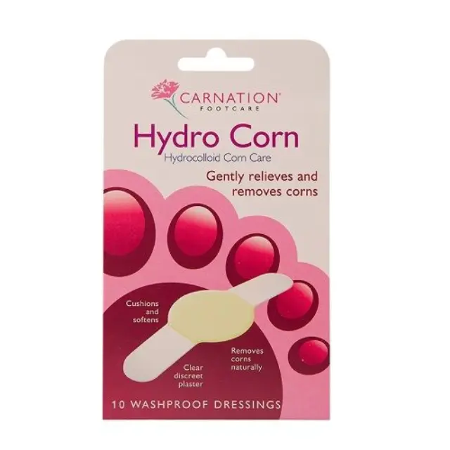 Carnation Hydrocolloid Corn Care Δίσκοι Αφαίρεσης Μαλακών & Σκληρών Κάλων, 10 τεμάχια