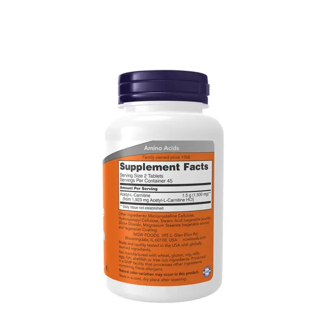 Now Foods Acetyl-L-Carnitine 750 mg 2
