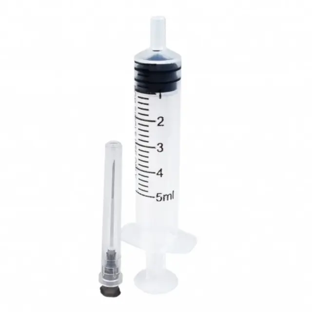 Σύριγγες 3 Μερών (3P) 5 ml με Αποσπώμενη Βελόνα 22G, Serix – Επαγγελματικό πακέτο 10 κουτιά × 100 τεμ. Luer Slip 2