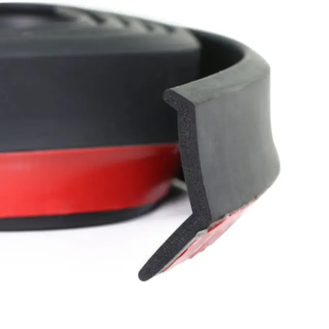 Αυτοκόλλητη ταινία bumper Samurai 2,5m/5cm - Προστατευτικό Χείλος Προφυλακτήρων ΜΑΥΡΟ