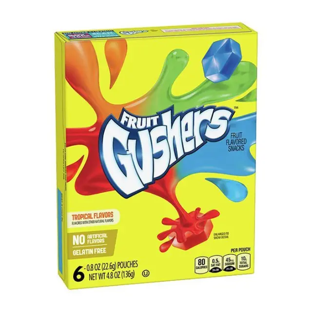 Betty Crocker Fruit Gushers Tropical Flavors ΧΓ 136gr