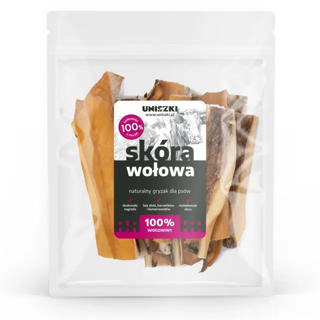 UNISZKI Beef Skin - Dog Treat - 100 g