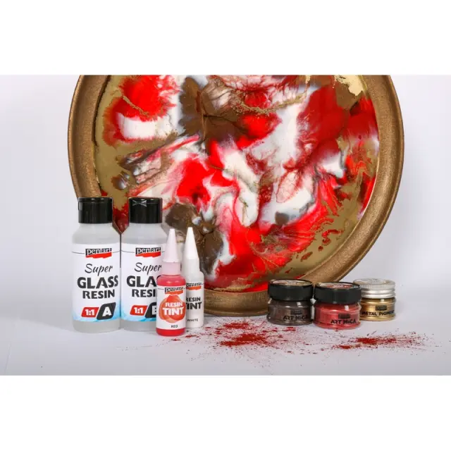 Μελάνι Resin Tint Pentart, Turquoise 20ml 3