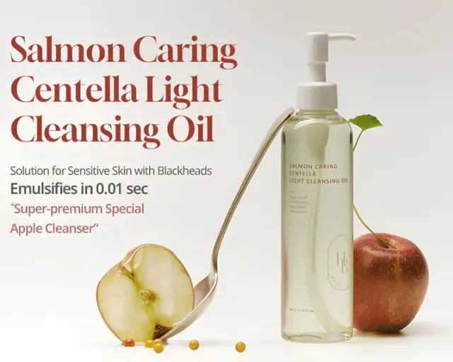 Heveblue PDRN Salmon Caring Centella Light Cleansing Oil Λάδι Καθαρισμού Προσώπου 240ml 3