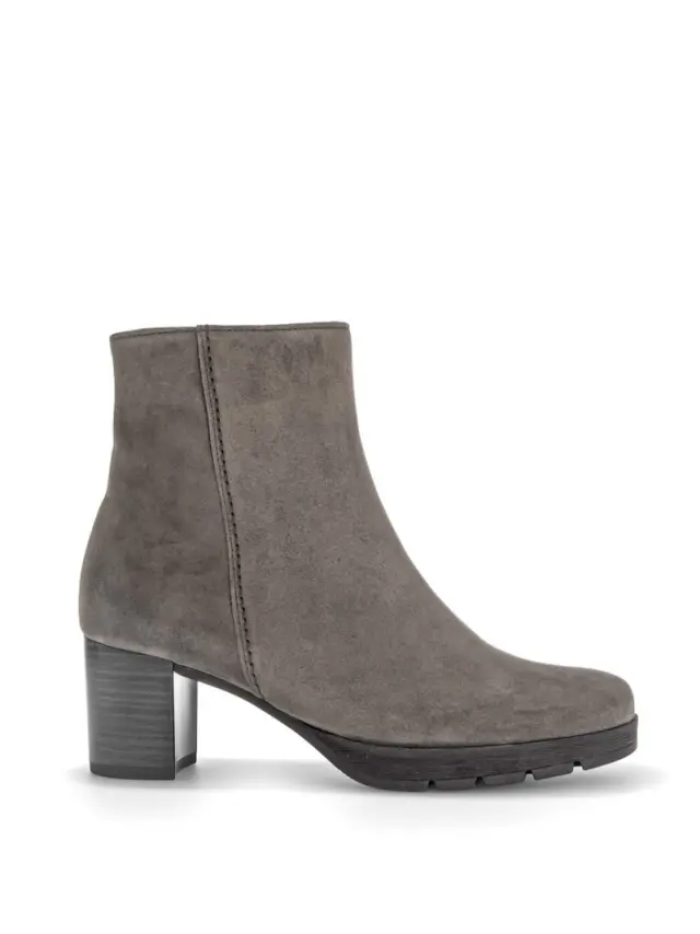 Gabor Μποτάκια Γυναικείο δέρμα Nubuck Γκρί GAB/32071 001-MOHAIR - 36 3