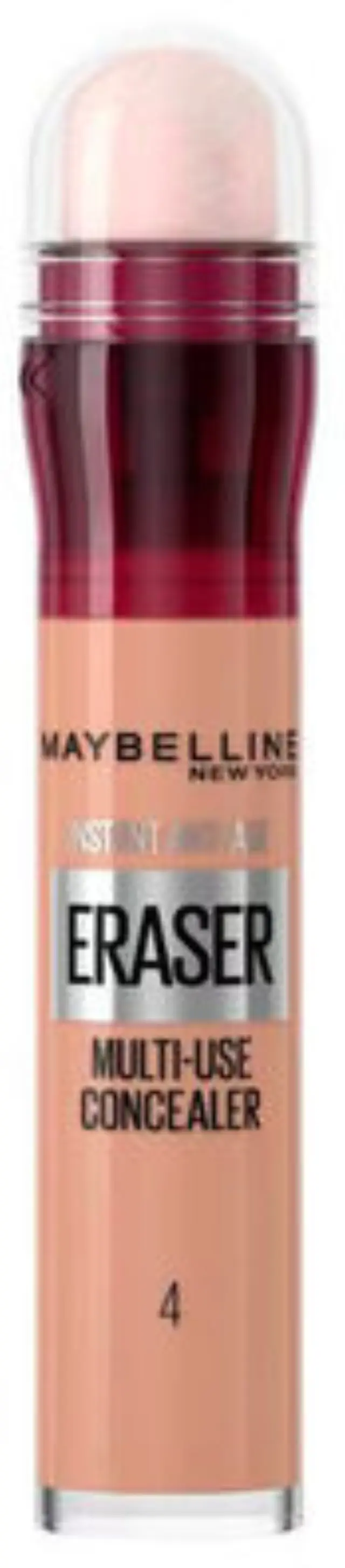 Maybelline Instant Anti Age Eraser Eye Concealer 6.8ml No 04 Honey Κονσίλερ με Σφουγγαράκι, 6.8ml