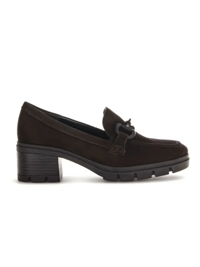 Gabor Μοκασίνια-Loafers Γυναικείο δέρμα Nubuck Καφέ GAB/32144 45-MOCCA 3