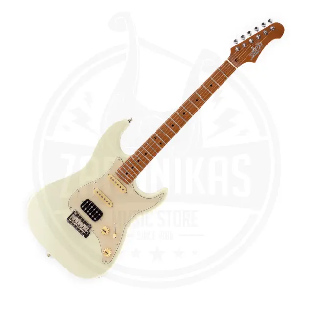 JET JS-400 LH OW Stratocaster HSS Αριστερόχειρη Ηλεκτρική Κιθάρα Olympic White