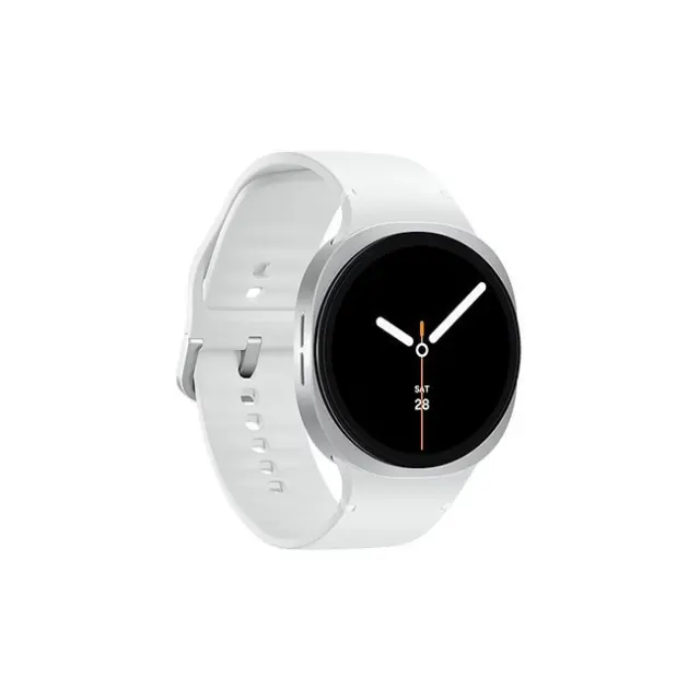 Samsung Galaxy Watch8 Aluminium 44mm Αδιάβροχο με Παλμογράφο (Ασημί) 2