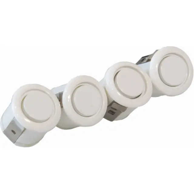 Αισθητήρες Παρκαρίσματος Με 4 Αισθητήρες 18mm Οθόνη Και Buzzer Λευκό OSIO OSP-282 White 3
