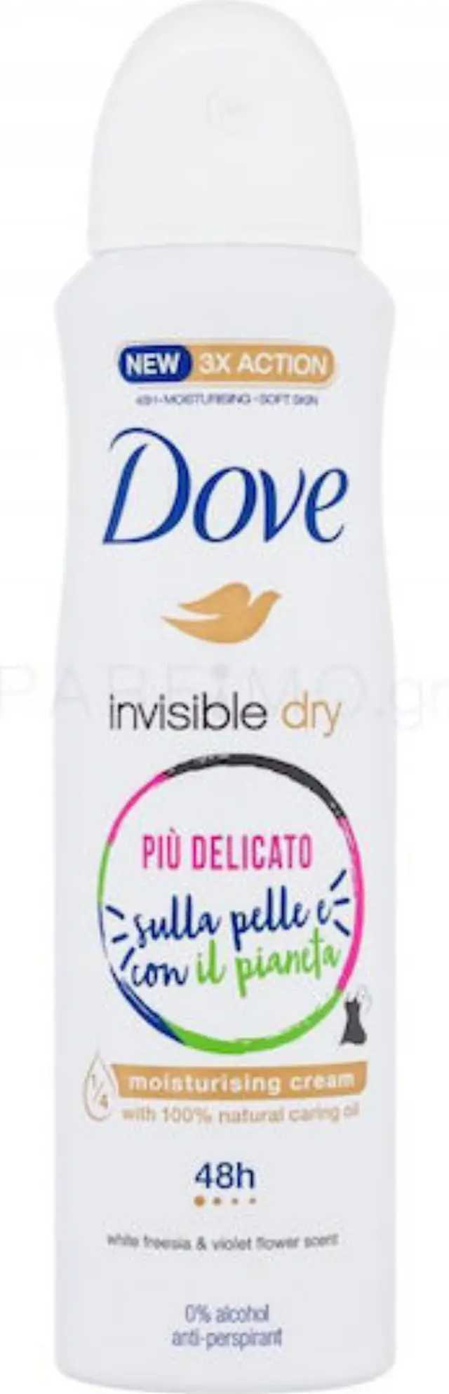 DOVE Invisible Dry Spay Αποσμητικό150ml