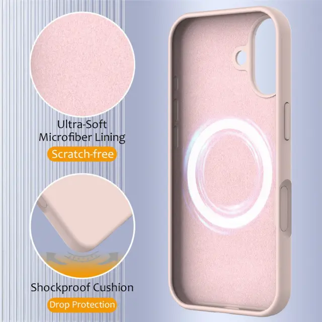 MagSafe Θήκη για iPhone 17- Pink OEM 3