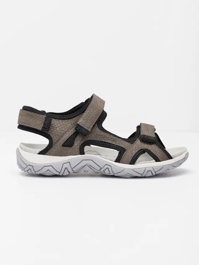 Mephisto Πέδιλα Γυναικείο δέρμα Γκρί MEP/LARISA WARM GREY/BLACK - 36 3