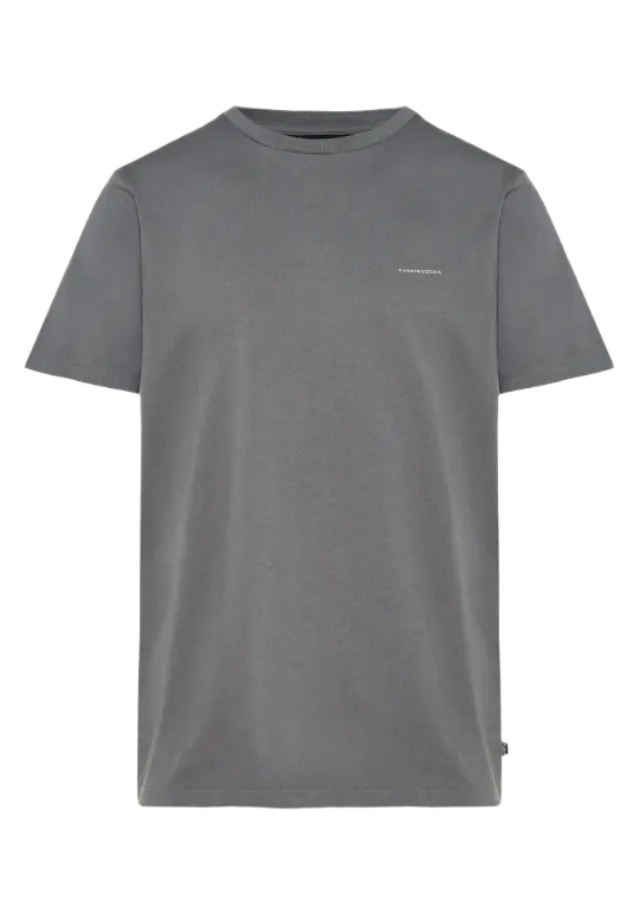 FunkyBuddha ανδρικό μονόχρωμο t-shirt FBM014-001-04-1